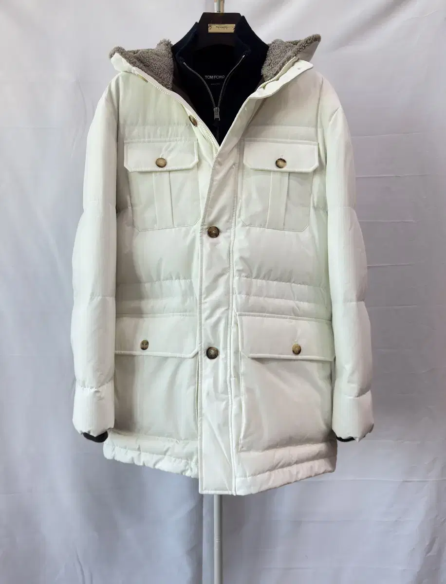 Brunello Cucinelli Gabardine Down Parka (New)