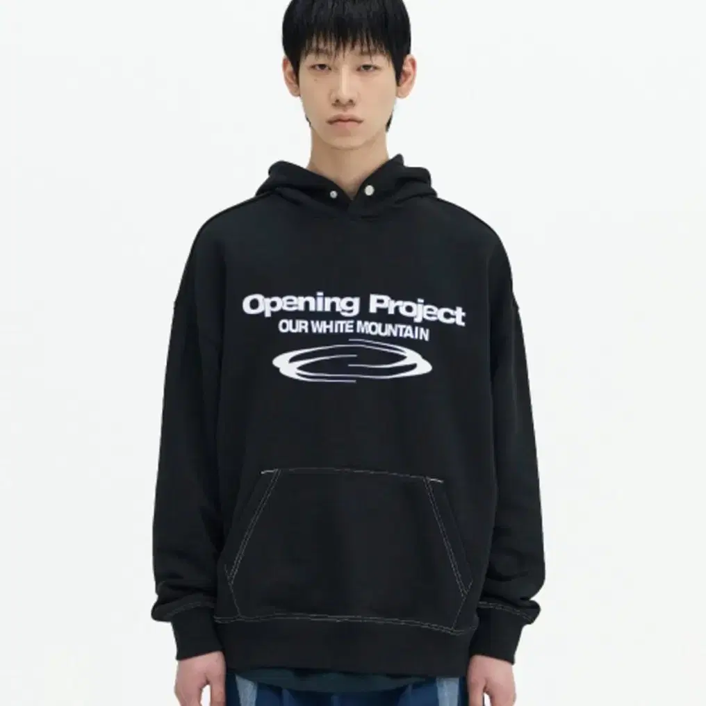 오프닝프로젝트 Identity Hoodie 아이덴티티 후디 2사이즈