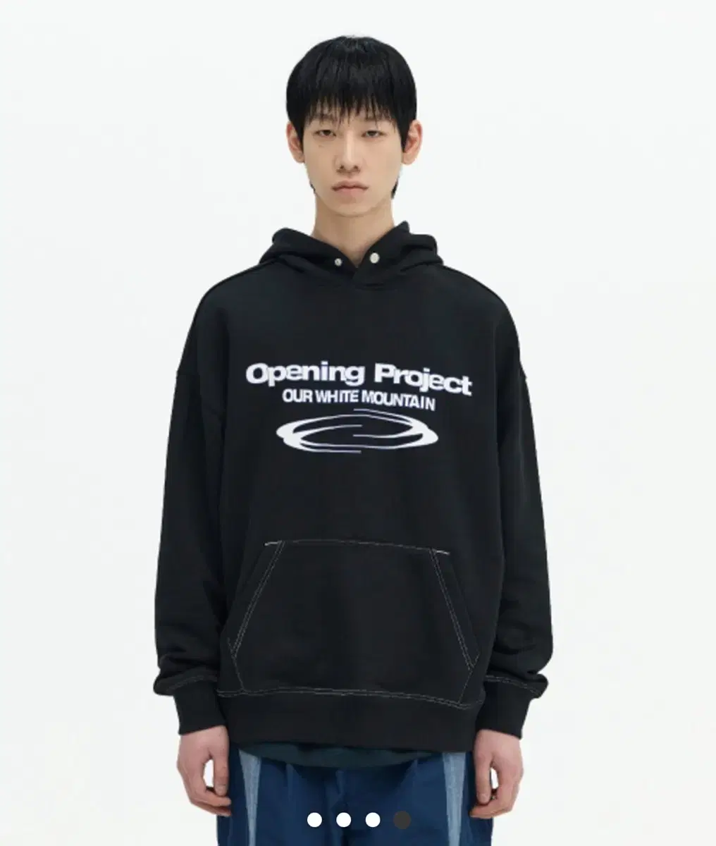 오프닝프로젝트 Identity Hoodie 아이덴티티 후디 2사이즈