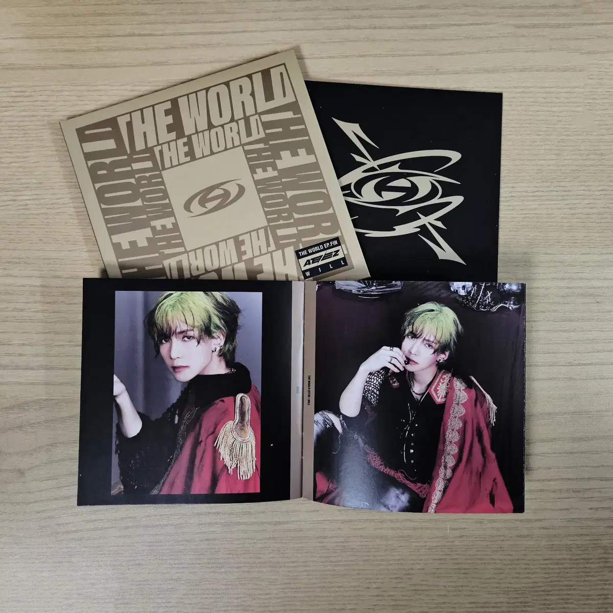 Yeosang booklet ateez crazyform digipack album