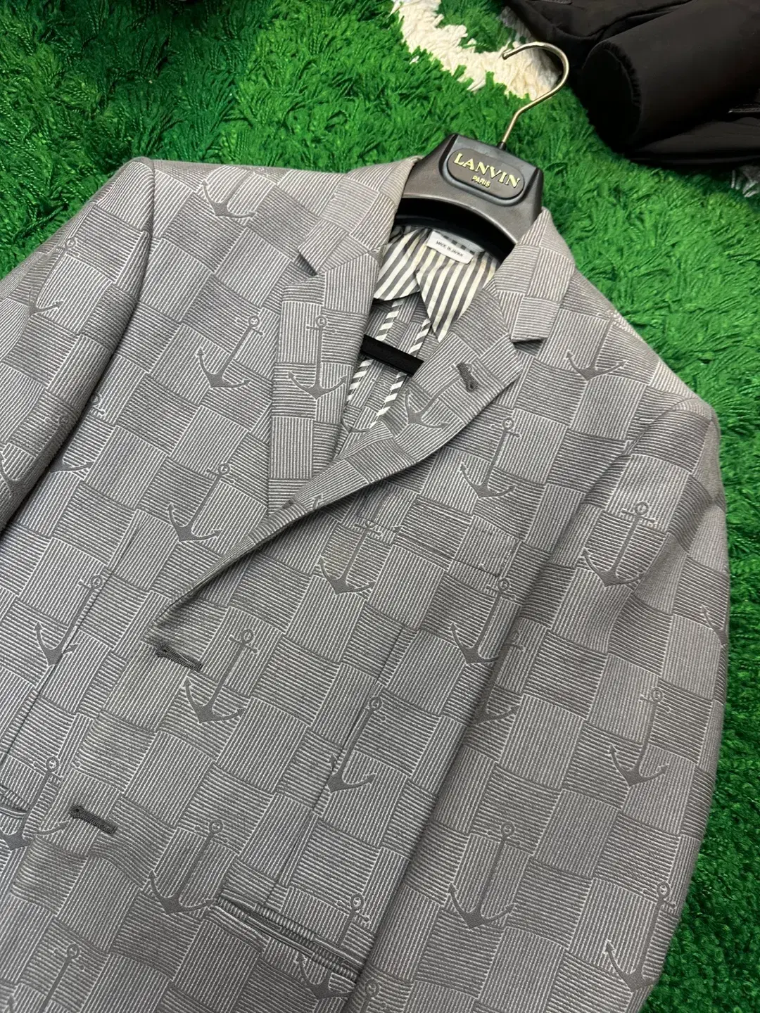 Thom Browne Anchor Gray Jacket 3