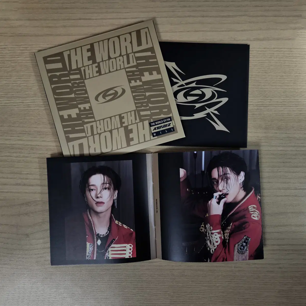 wooyoung booklet ateez crazyform digipack album