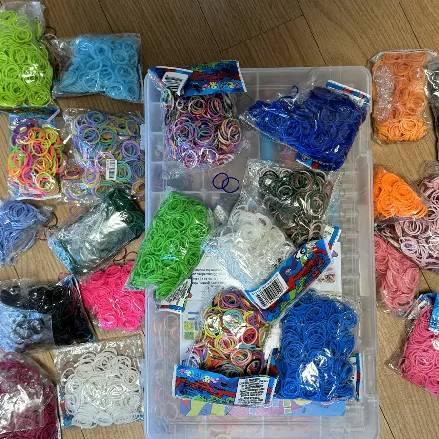 Rainbow loom 레인보우룸 고무줄 공예