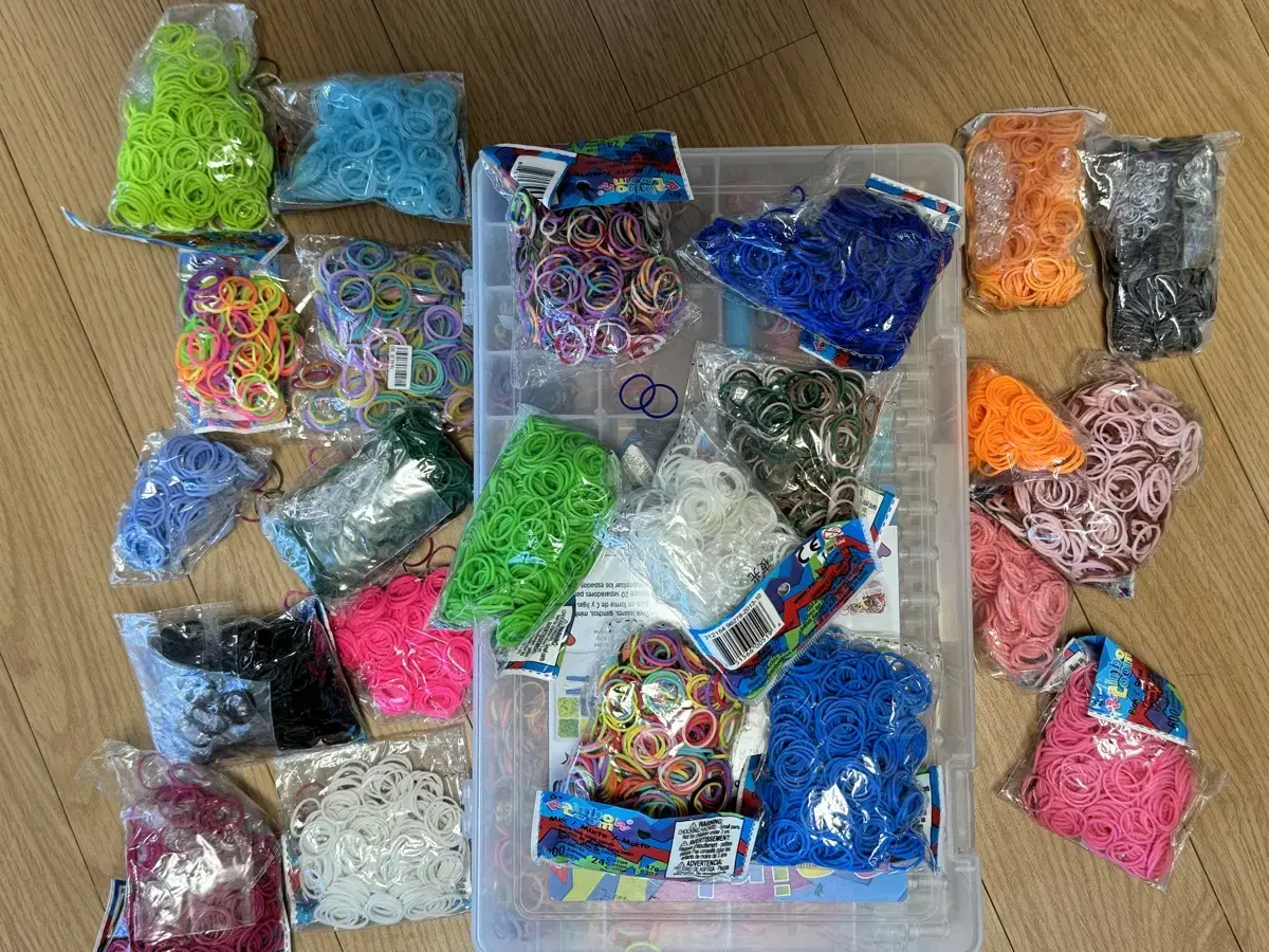 Rainbow loom 레인보우룸 고무줄 공예