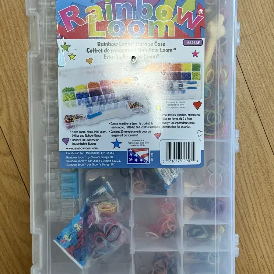 Rainbow loom 레인보우룸 고무줄 공예