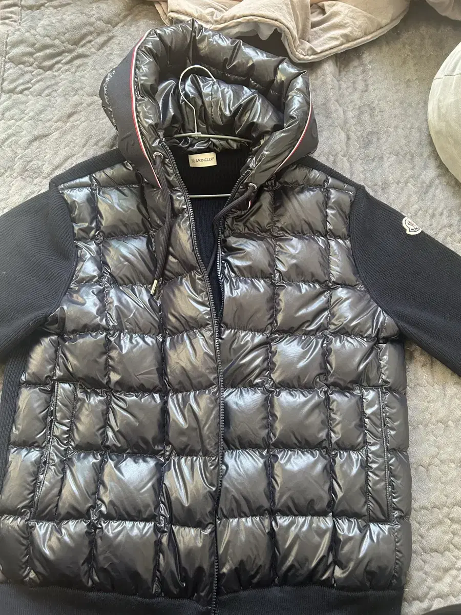 Moncler Hooded Knit Padding