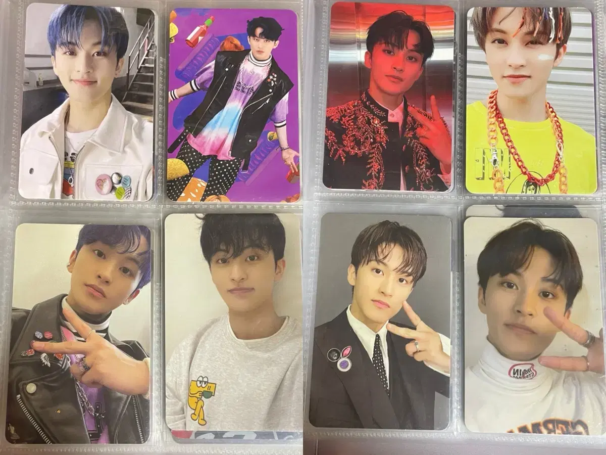 NCT mark Bulk transfer of photocards