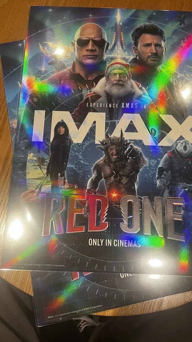 RedOne Imax poster unsealed