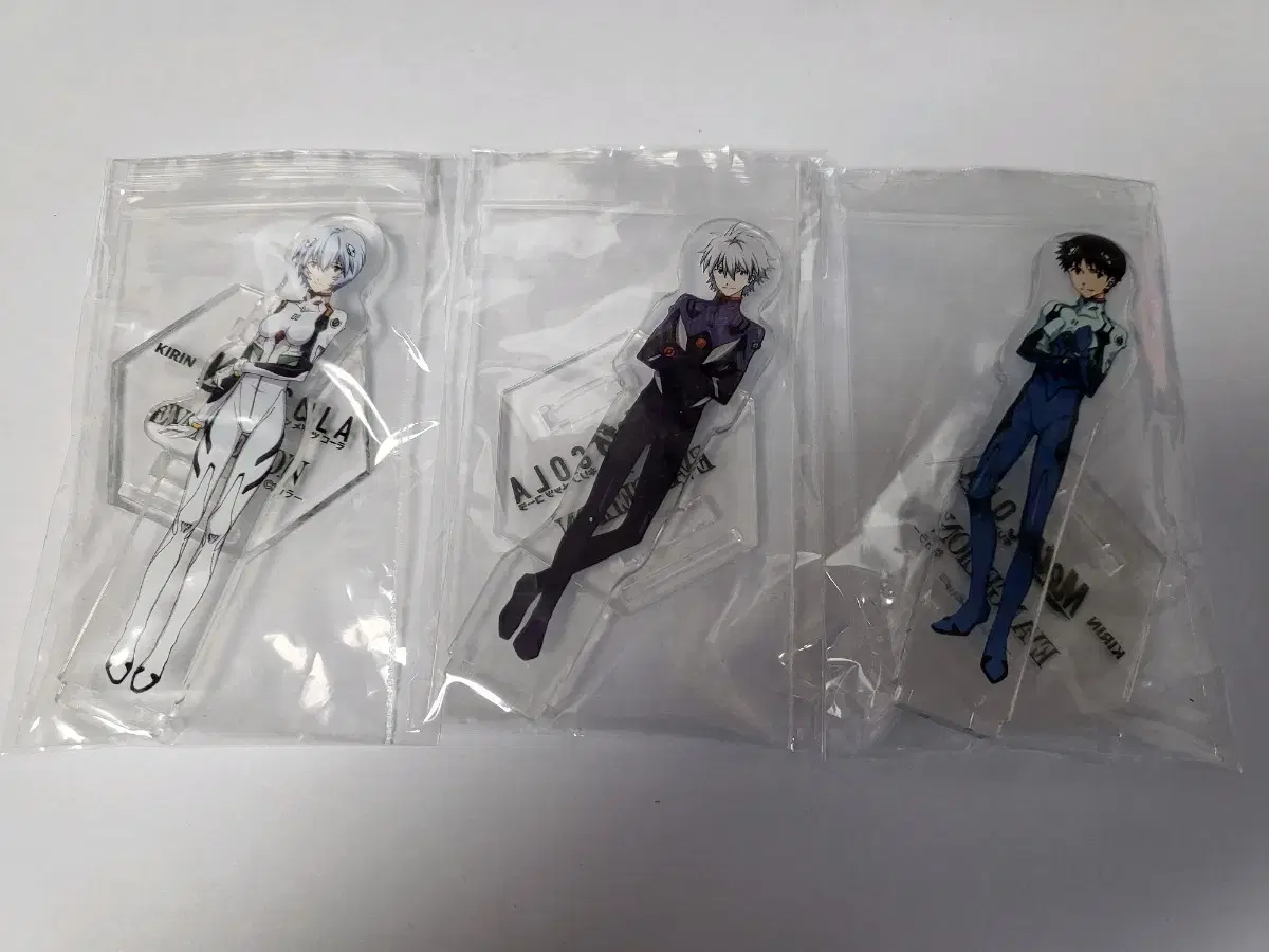 Evangelion Mini acrylic ( lay Shinji Kaoru)