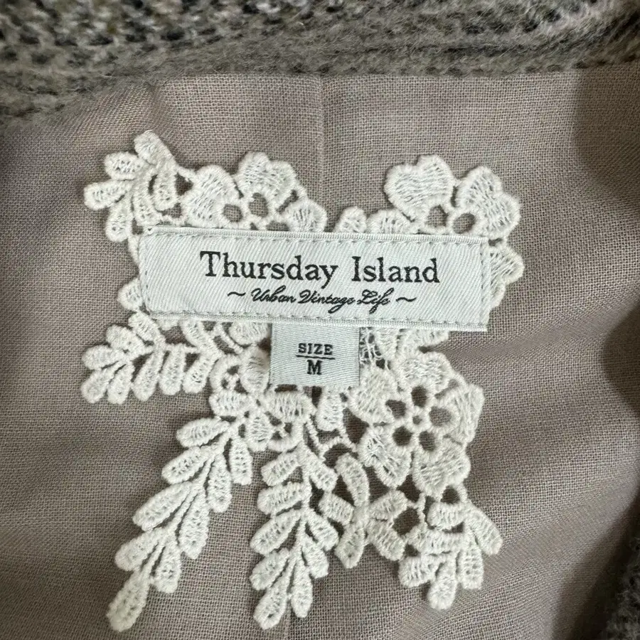 Thursdayisland 해링본 여성 자켓