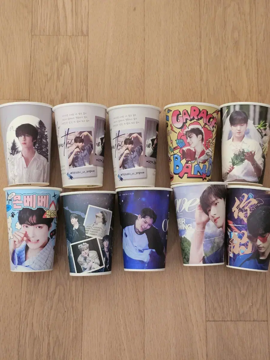 Bombdome) monsta x unofficial goods raw ka paper cup minhyuk kihyun hyungwon jooheon fungus