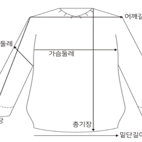 CAF 브라우스 스웨터