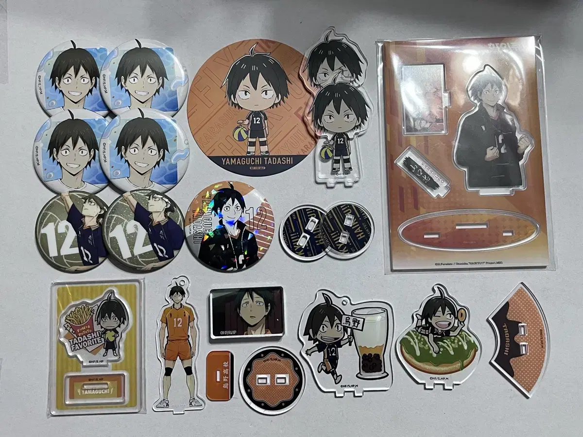 Haikyuu Yamaguchi Tadashi Goods Badge acrylic bulk WTS