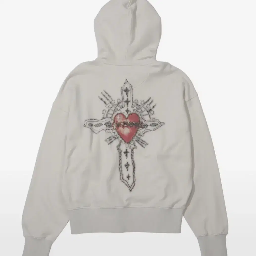 스컬프터 Beaded Saint Hoodie Zip-Up 후드집업