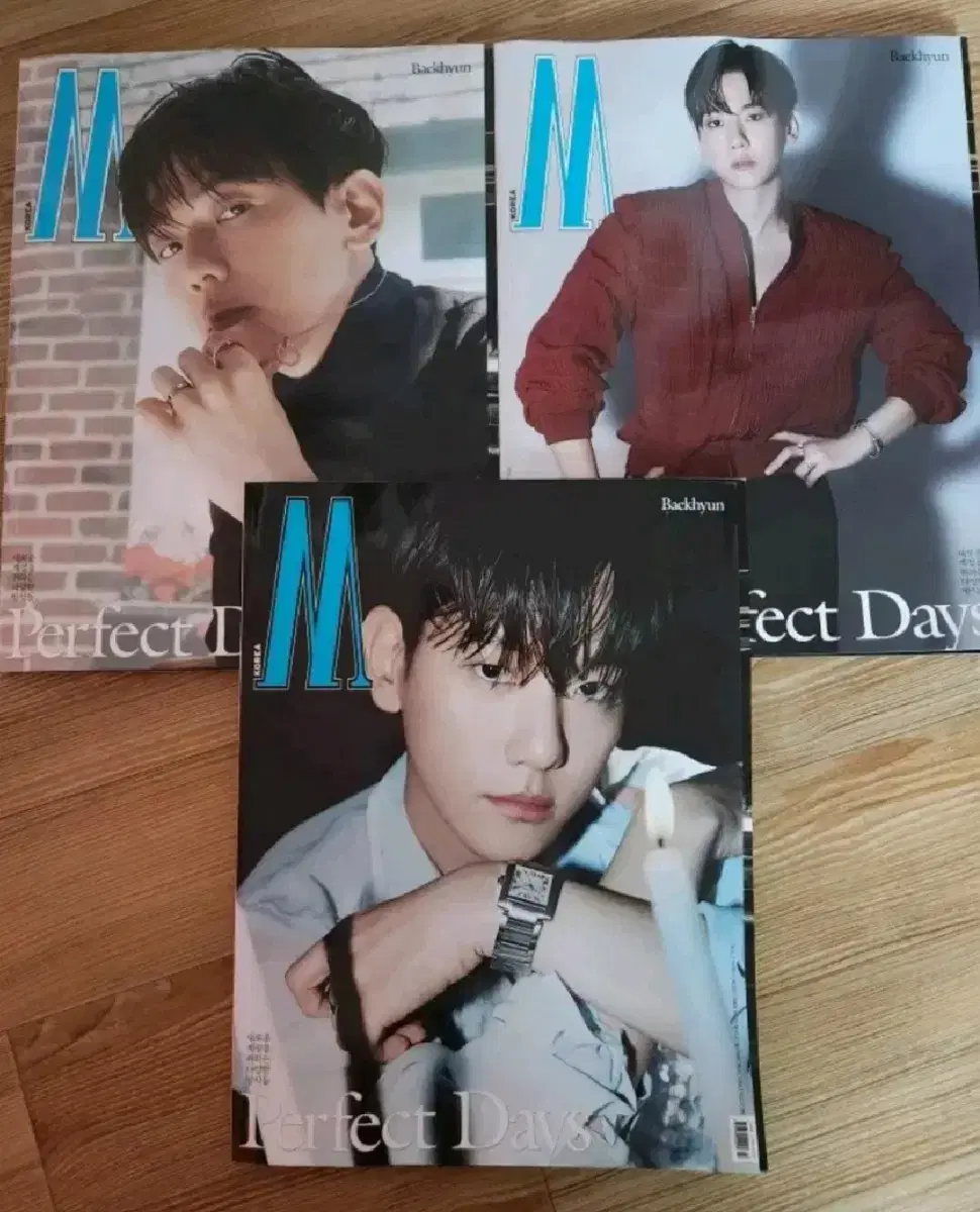 exo baekhyun magazine w.u bulk disposition wts sell photocard solal chancher kyungkon