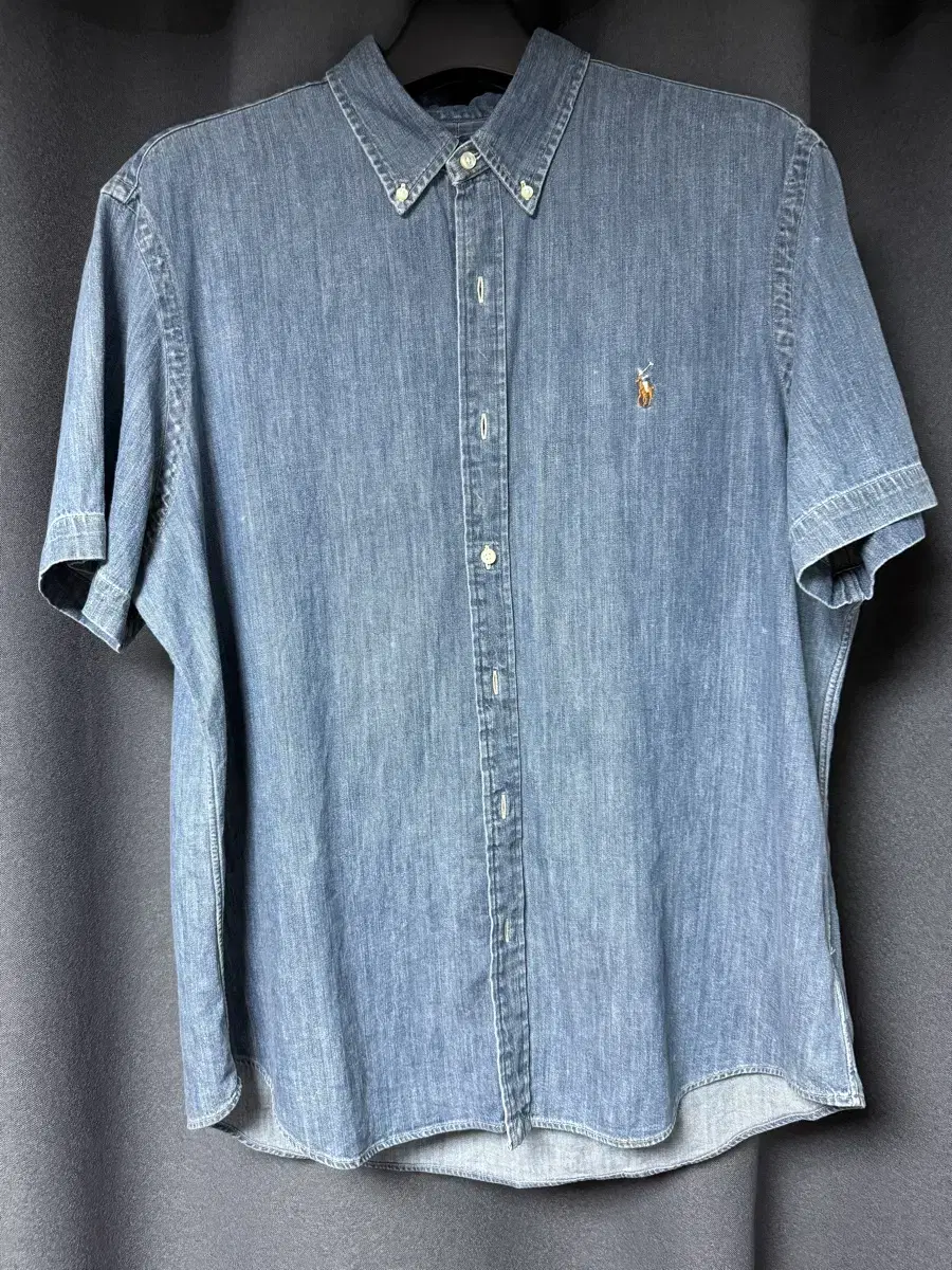 [XL] Polo Ralph Lauren Chambray Short Sleeve Shirt