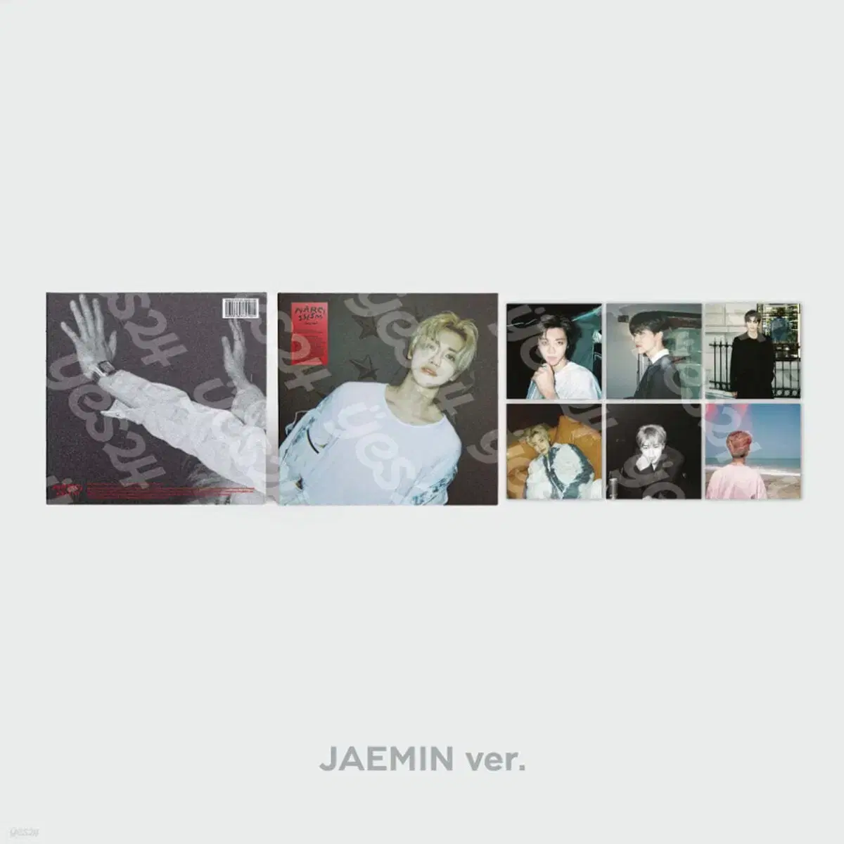 Jaemin exhibition LP poster wts narcissism jaemin jeno