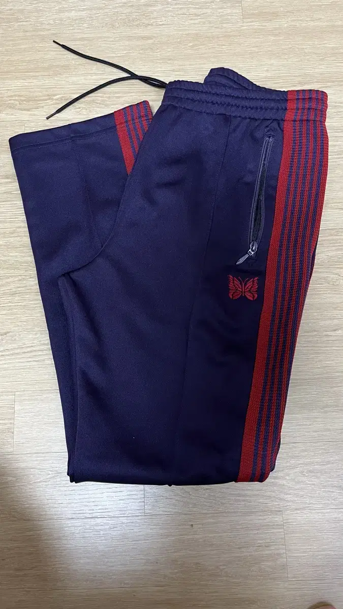 Needles Track Pants Narrow M Purple/Red