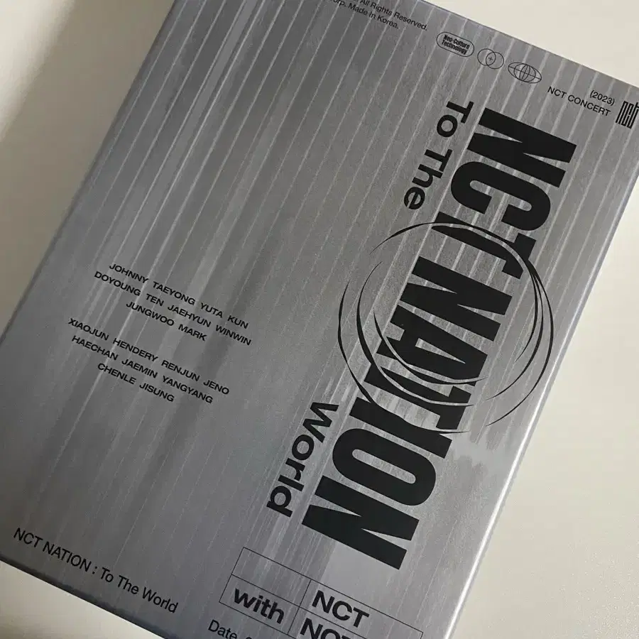 NCT Nation 인천 블루레이 엔시티 네이션