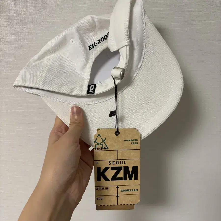 kzm 모자