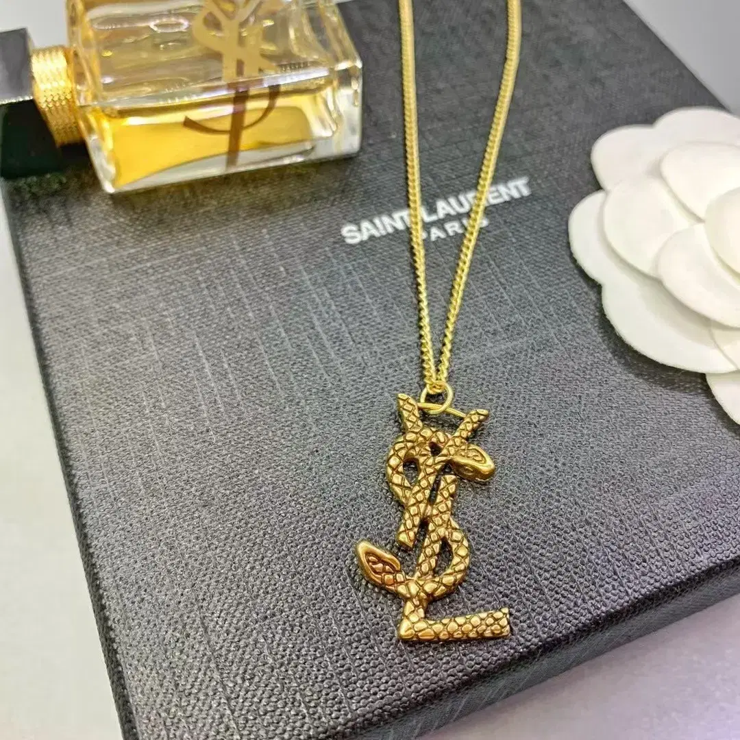 YSL 클래식 항목 목걸이