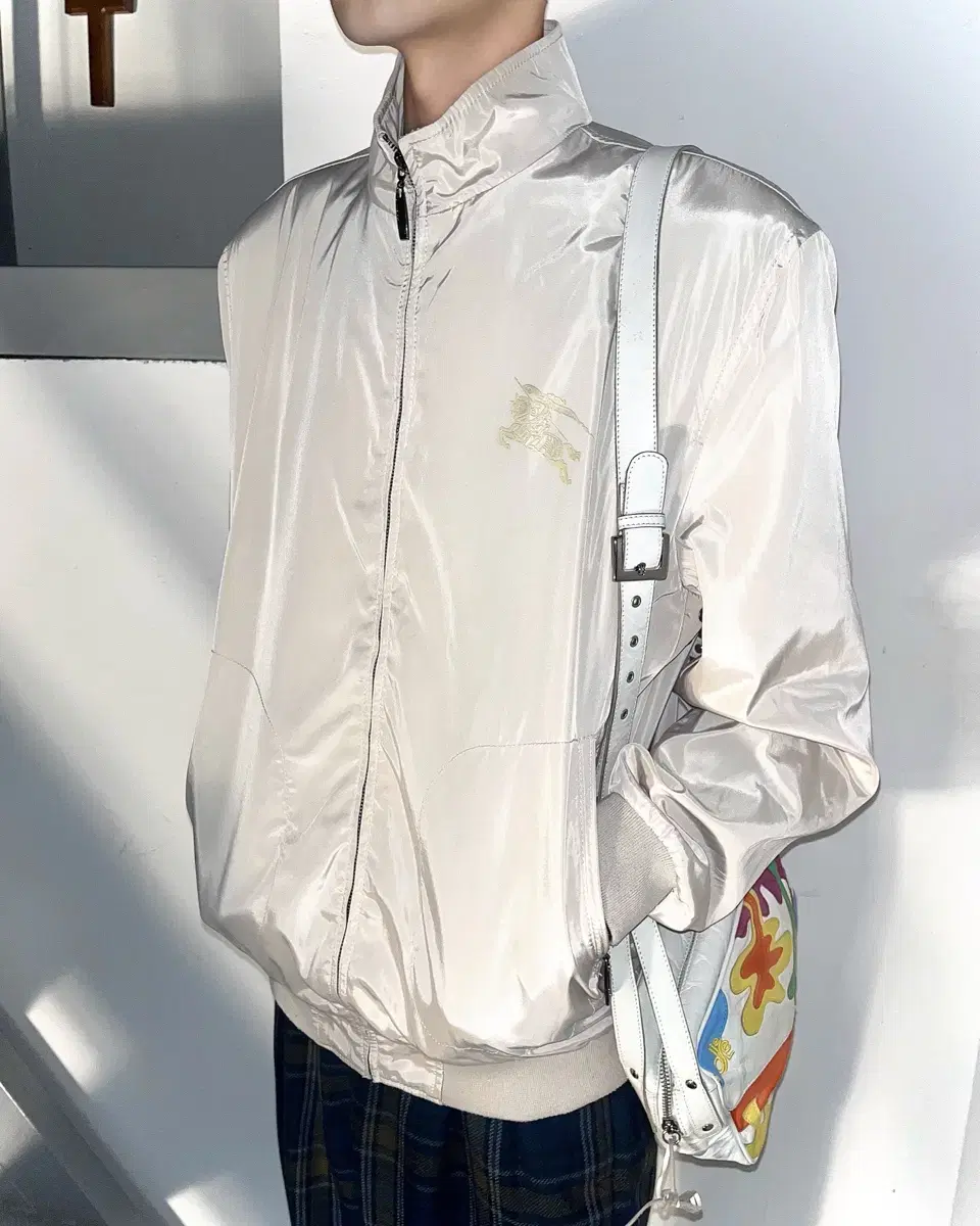 Burberry Burberry FW 2001 Archive Vintage Bloom Bomber Jacket