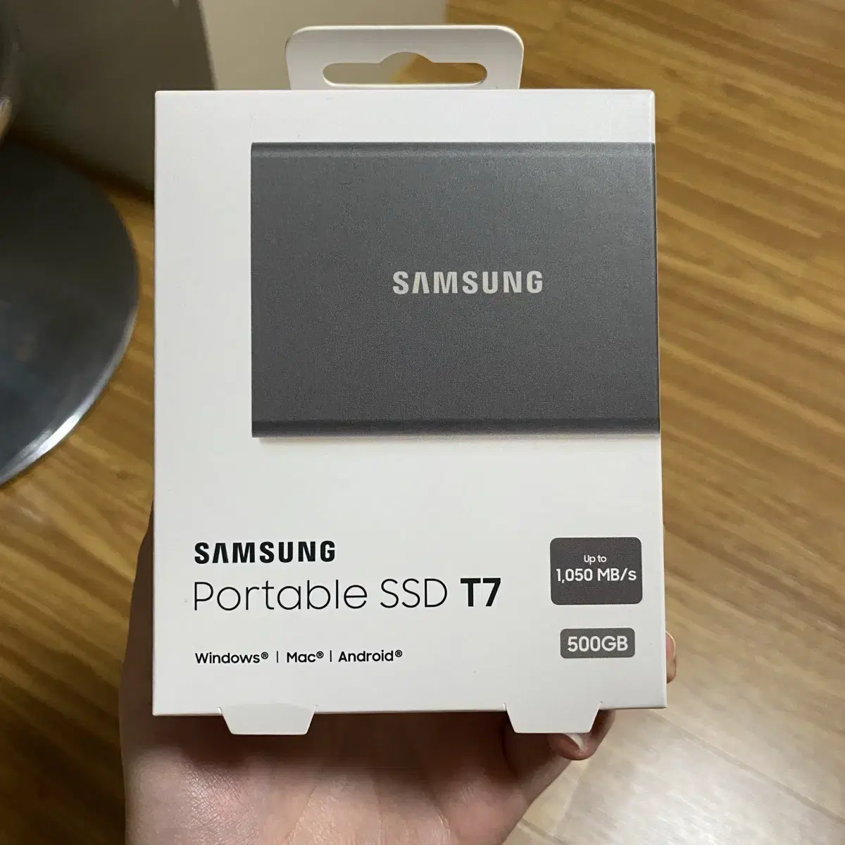 삼성 외장하드 포터블 ssd T7 500g