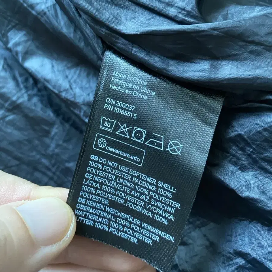 [XL]H&M 패디드 코트