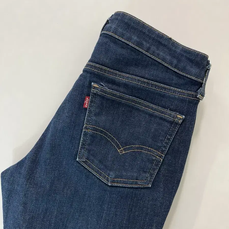 LEVIS 생지 슬림부츠컷 팬츠