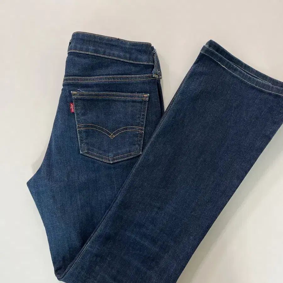 LEVIS 생지 슬림부츠컷 팬츠