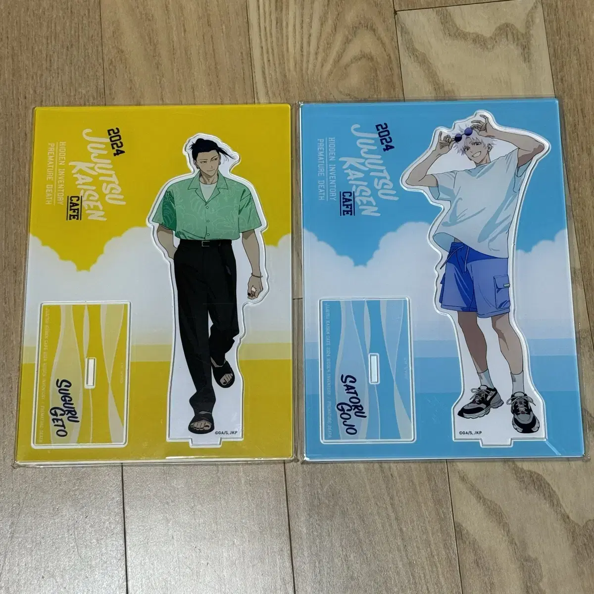 Zuu Zuu Cafe Gojo Ghetto acrylic stand sealed wts Hoeok Okjeol