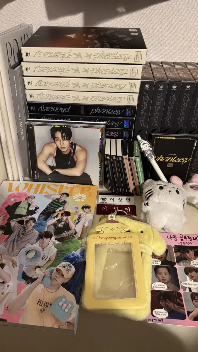 The Boyz Goods Unsealed Album SangyeonDolls Jibberish Nectar Whisper Whisper Watches Lipgloss Lower