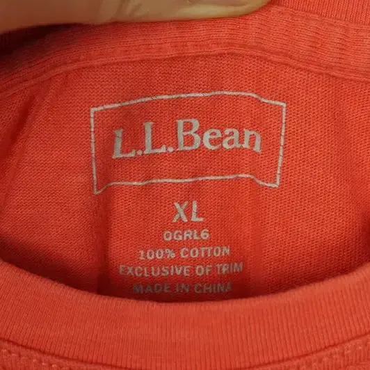 <b>L.L.BEAN</b> 엘엘빈 코튼 반팔 티