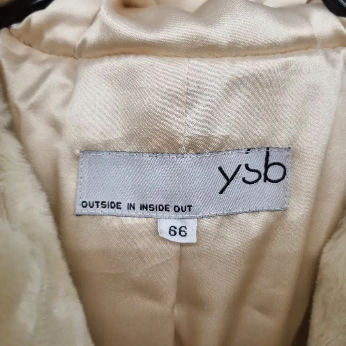 [여성66 size] ysb 인조퍼 후드 자켓