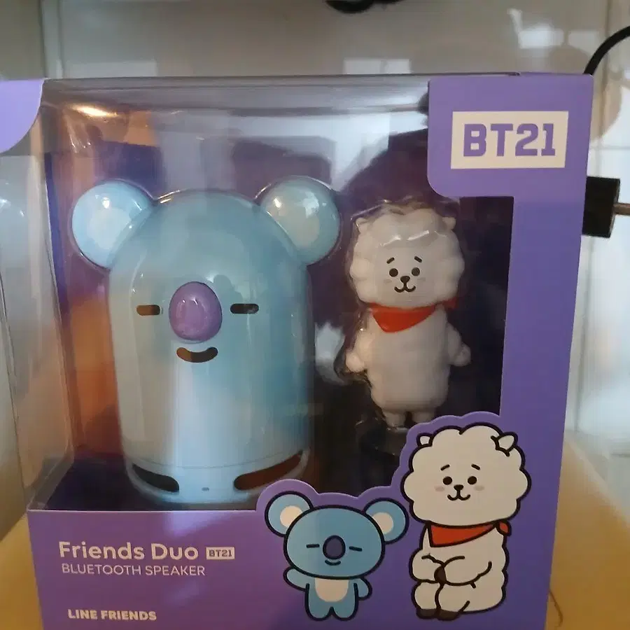 BT21 프렌즈 듀오 블루투스+피규어