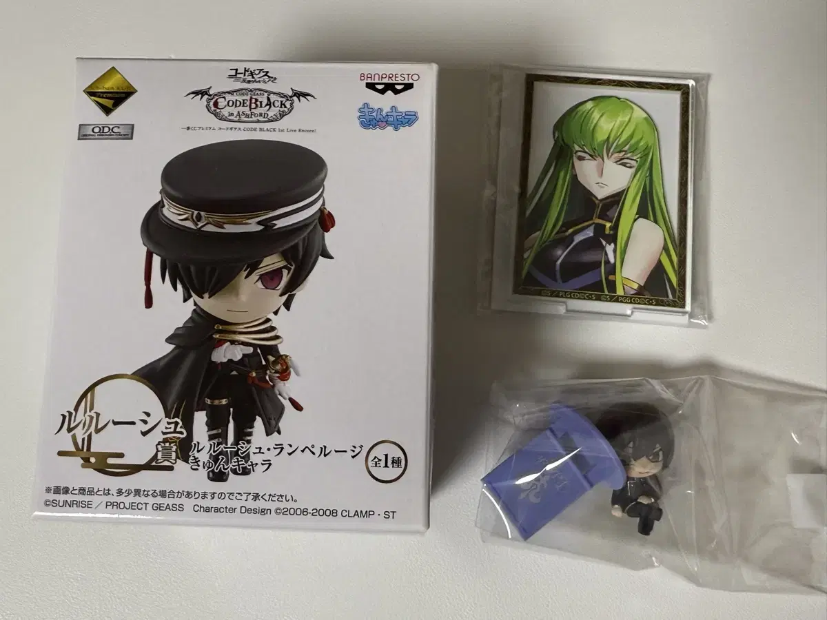 Code Geass Lersch Seetoo Figures acrylic bulk WTS