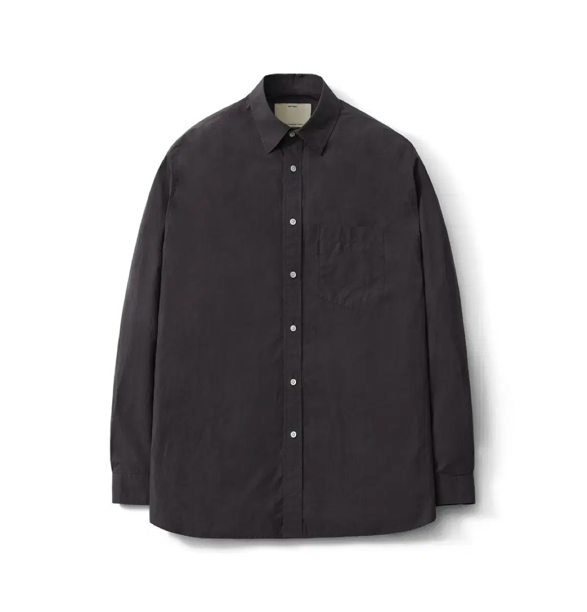 [3] Pottery 24SS Comfort Typewriter Shirt Deep Plum