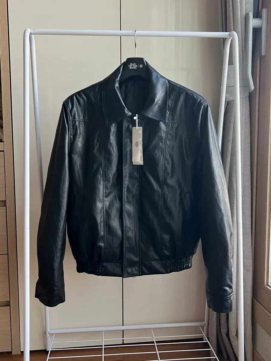 Suarez Benjamin quilted leather jacket leather jacket [New] size L