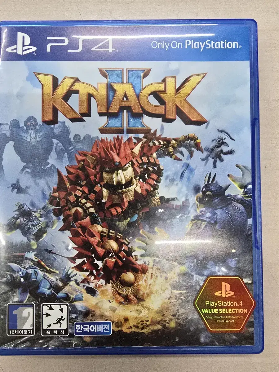 [PS4] 플스4 "낵2 (KNACK2)" 판매합니다.