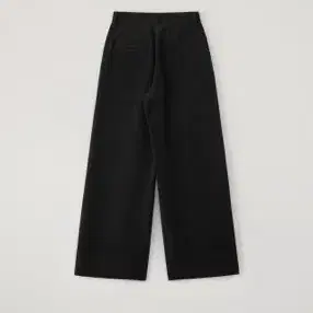 이아 Corduroy Wide Pants (Black) L 사이즈