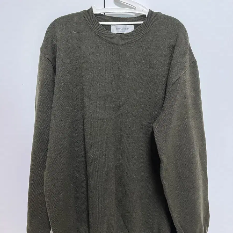 어리틀빗 merino wool golgy knit 딥그린 새상품