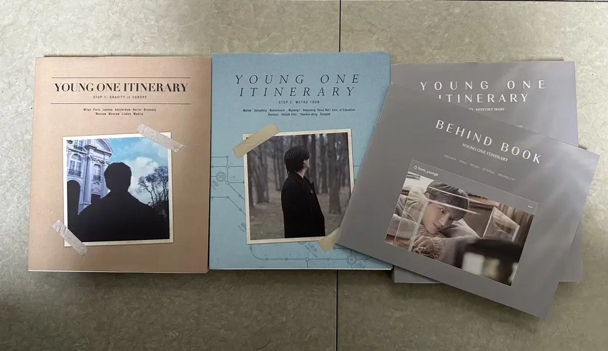 데이식스 영케이 영원 에세이 YOUNG ONE 1, 2, 3