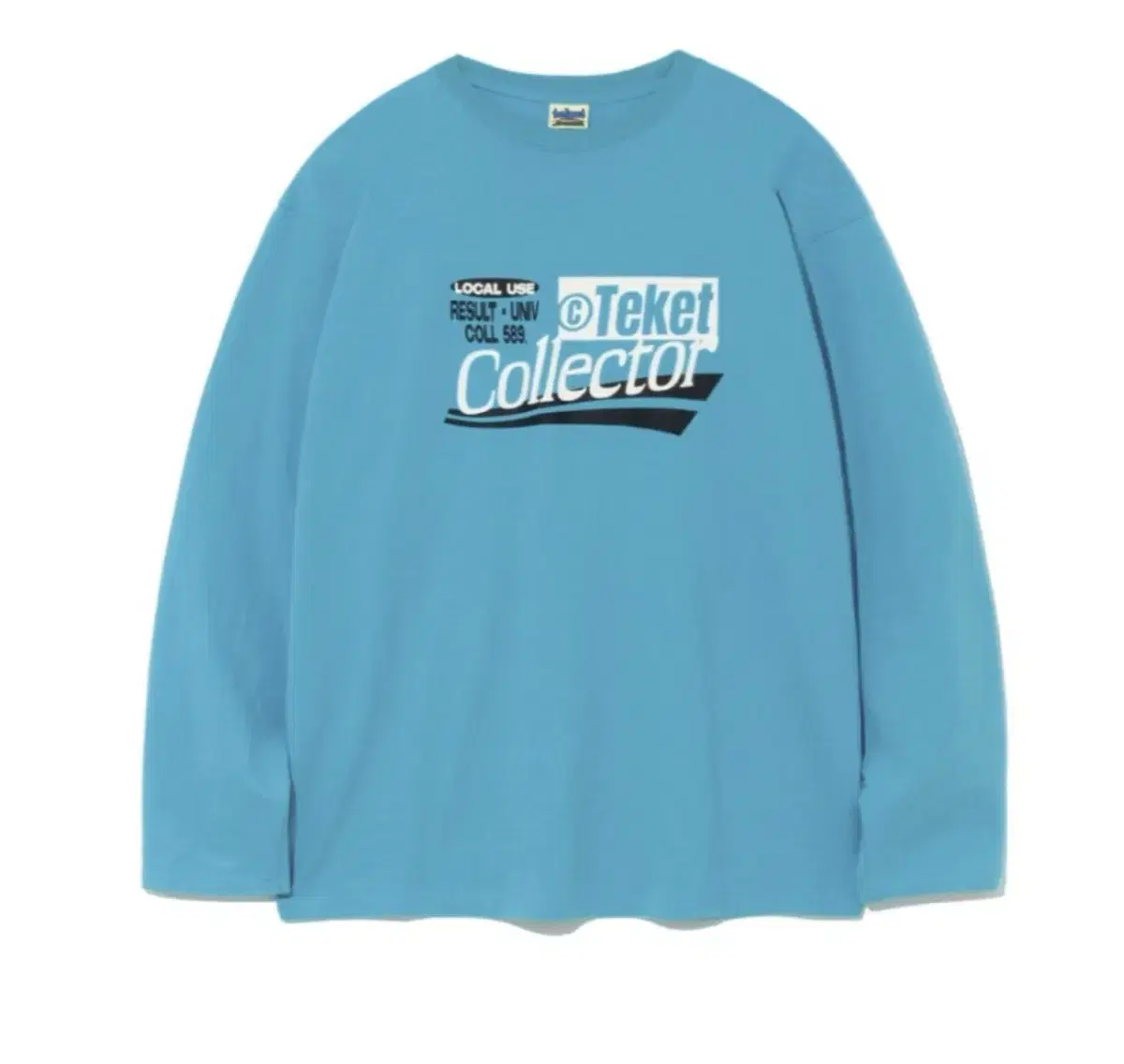 teket teket fizzy l/s tee blue teket long sleeve