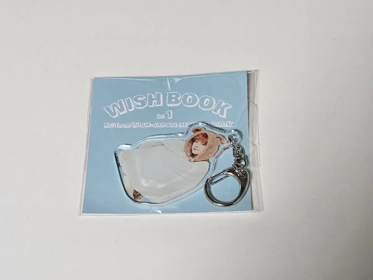 (unsealed) nct wish Wishbook Uushi keyring Japan FC NCT WISH