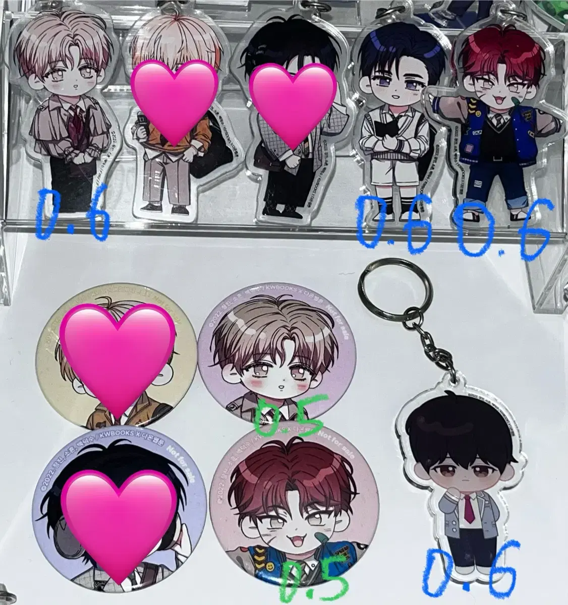 Demotjuk pop up Canbadge Keyring