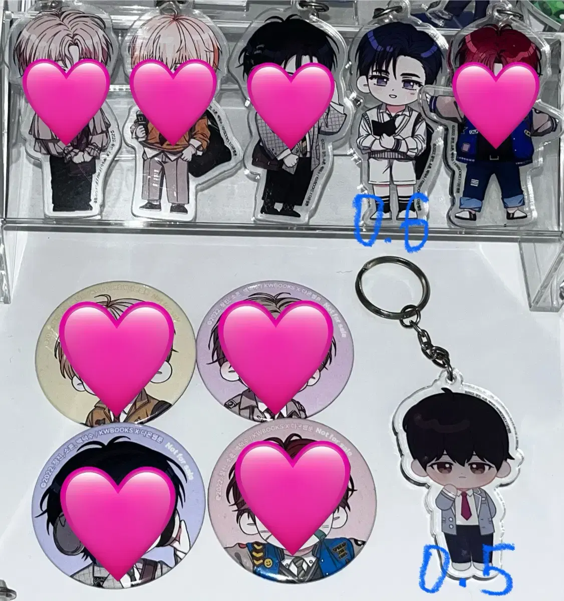 Demotjuk pop up Canbadge Keyring