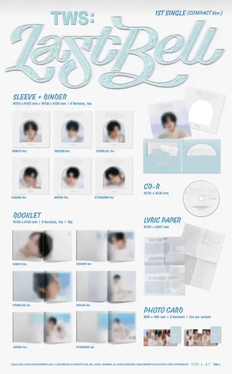 TWS Last Belle (COMPACT Ver.) weverse buncheol