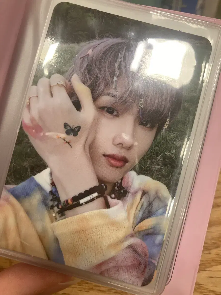 NCT Butterfly jisung jungwoo Photocard