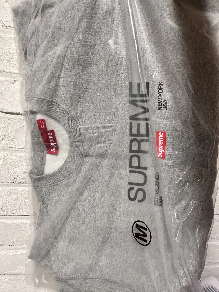 [NEW] Supreme Crewneck Large L