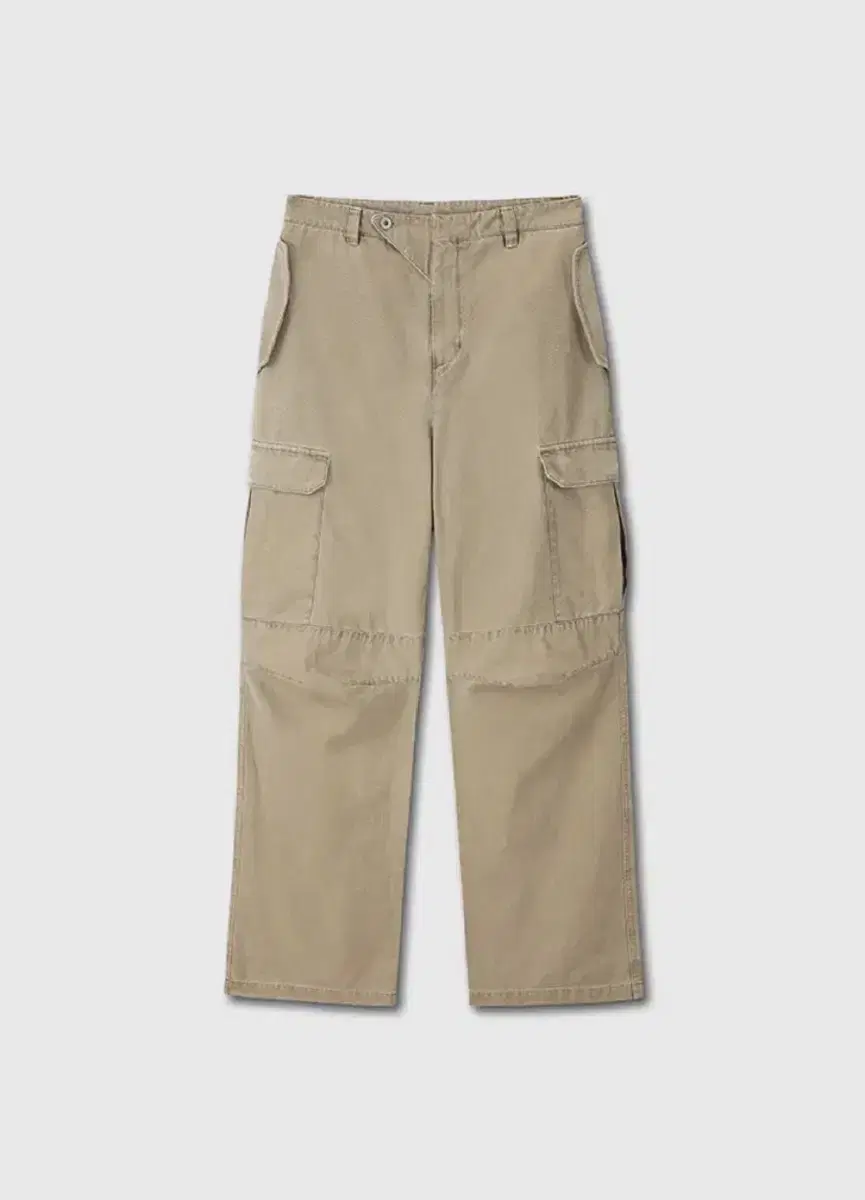 [32] Tony Weck Garment Dying 6-Pocket Cargo Pants Beige